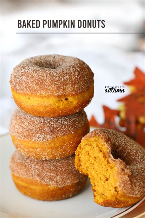Easy Baked Pumpkin Spice Donuts Its Always Autumn
