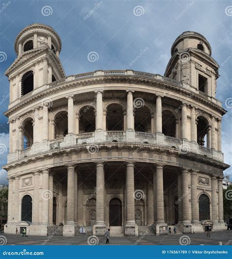 Church Of Saint Sulpice In Paris France Editorial Stock Image Image