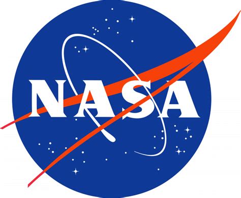 The red national aeronautics and space administration usa title is placed. NASA - Logos Download