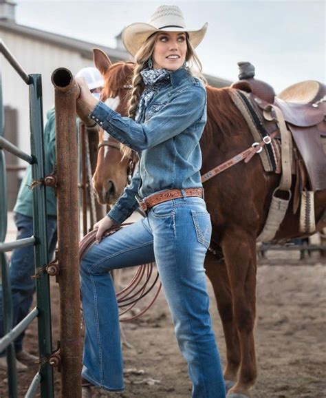 Estilo Cowgirl Foto Cowgirl Cowgirl Jeans Cowboy Girl Cowgirl Chic