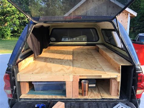10 Homemade Diy Truck Camper Plans How To Guide