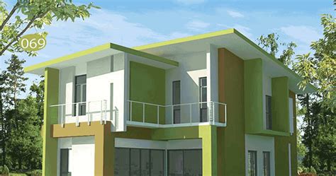Desain pintu dan jedelanya juga khas. Model Rumah Minimalis Warna Hijau, Ide Terkini!