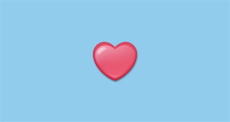 ️ Corazón Rojo Emoji On Lg G5