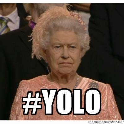 See more ideas about yolo, bones funny, me too meme. She's having the time of her life... | YOLO | Know Your Meme
