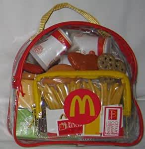 5 out of 5 stars. Amazon.com: McDonalds McKids Play Food Set Backpack 35 ...