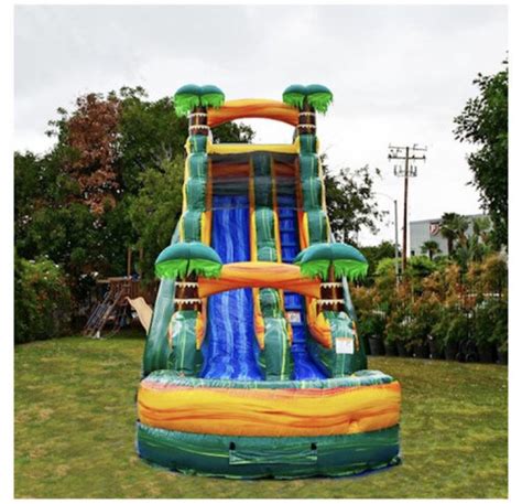 20 Foot Cali Palms Waterslide Ace Inflatables Florence Ms