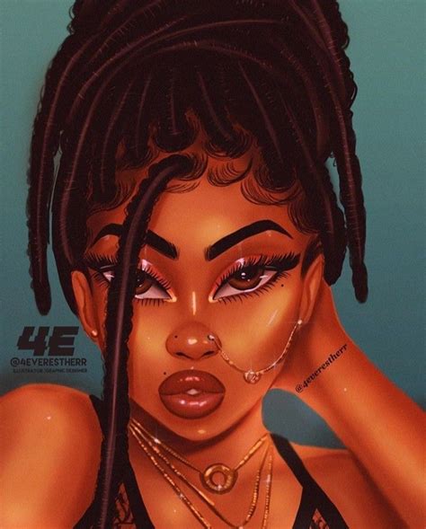 Shea🥀🍯 Black Love Art Black Girl Art Black Girl Magic Art