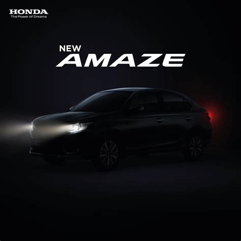 New Honda Amaze Launch Date Revealed Pre Bookings Now Open