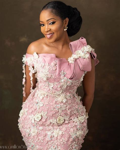 Latest Nigerian Lace Styles And Designs Volume 4 A Million Styles Lace Gown Styles Nigerian