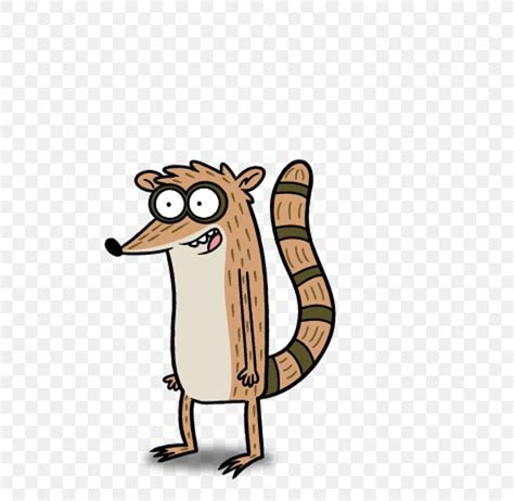 Rigby Mordecai Cartoon Network Character Png 507x800px Rigby