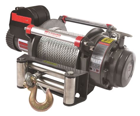 6000en Samurai 12v Electric Winch With Steel Cable Uk Winches And Hoists