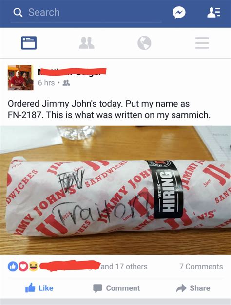 Jimmy Johns The Hunger Awakens Lolsnaps Jimmy Johns Funny