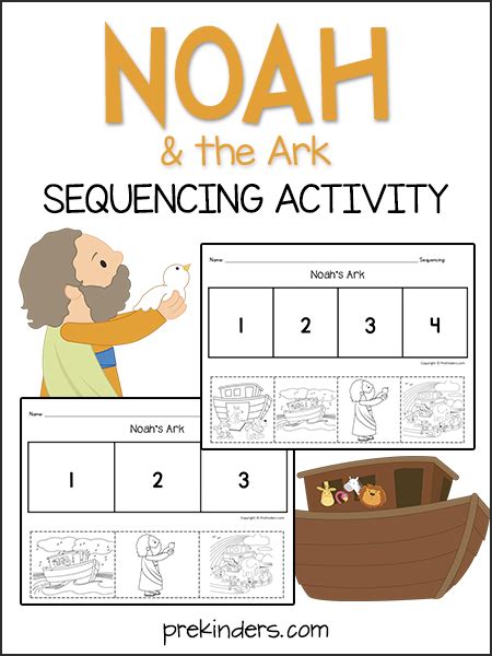 noahs ark sequencing activity prekinders