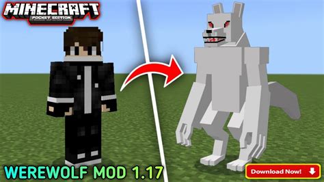 √werewolf Mod Minecraft Pe 117 Minecraft Pe Werewolf Addon Youtube