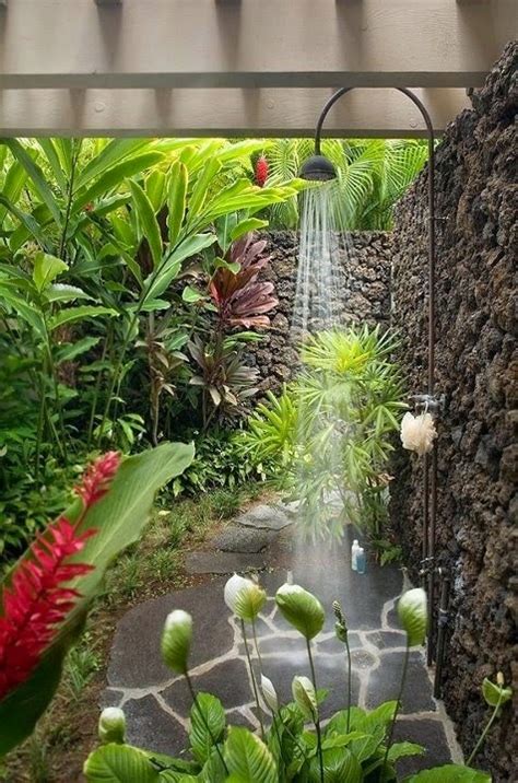 Balinese Outdoor Shower This Would Be Perfect A Collection Of Photos