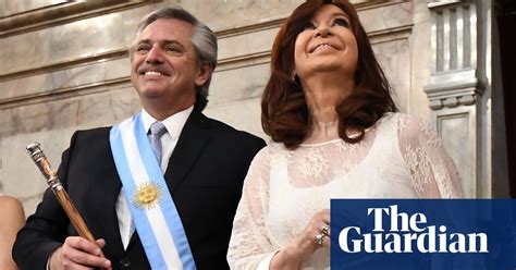 We Re Back Alberto Fernández Sworn In As Argentina Shifts To The Left World News The Guardian