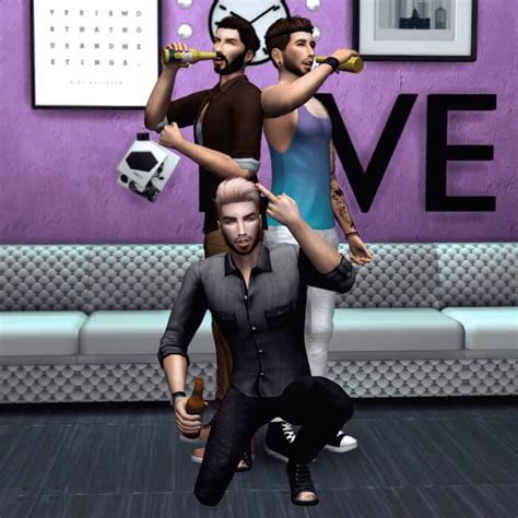 Party With Friends Pose Pack Sims4file