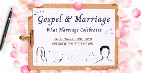 Gospel And Marriage What Marriage Celebrates Yck Chapel Authentic