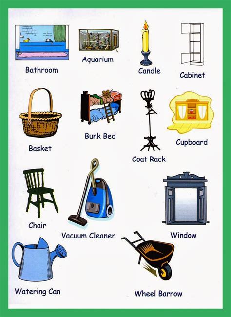 Household Items That Start With I