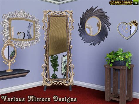 The Sims Resource Various Mirrors Designs