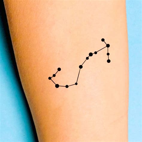 Scorpio Constellation Stars Tattoo The Perfect Way To Show Your