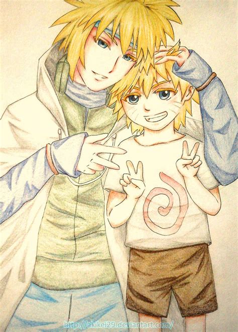 Father And Son Minato X Naruto By Akikei29 On Deviantart