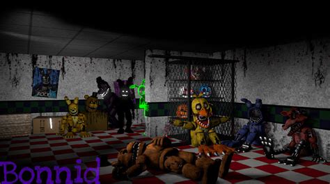 My Fnaf 2 Parts And Service Poster By Bonnid On Deviantart