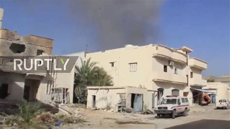 Libya Libyan Military Advances Into Last Is Held Areas Of Sirte Youtube