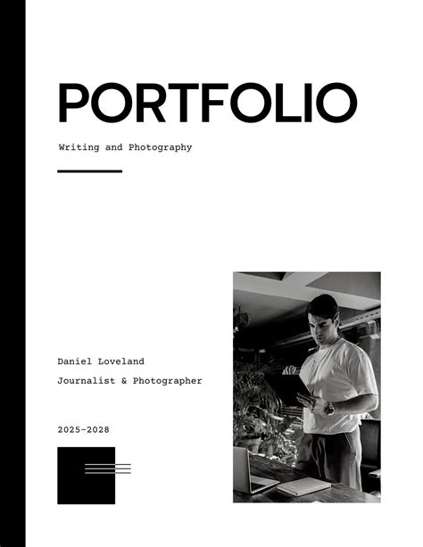 Free Portfolio Cover Page Templates To Use And Print Canva