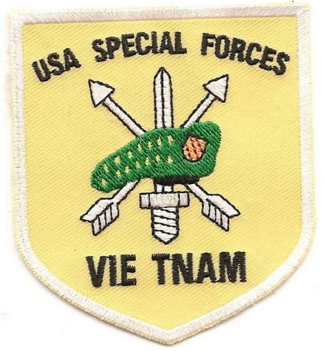 Us Army Special Forces Vietnam Patch Special Forces Patch Army