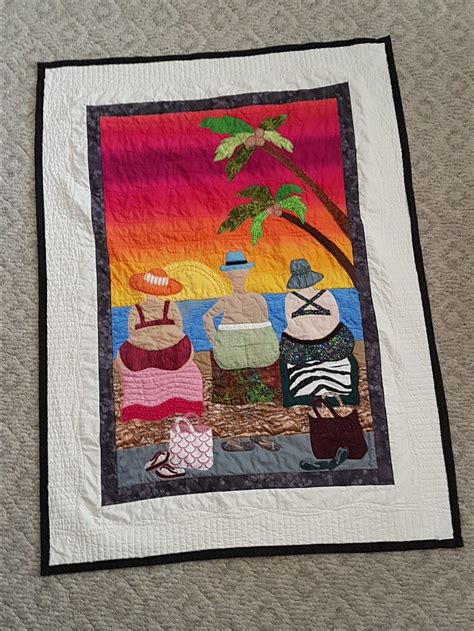 from a class i taught beach bums i adjusted the pattern and added a guy finished end of june