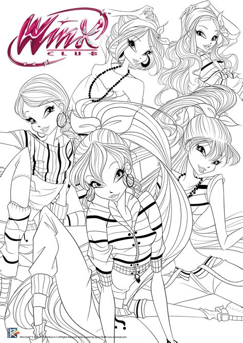 World Of Winx Coloring Pages My XXX Hot Girl