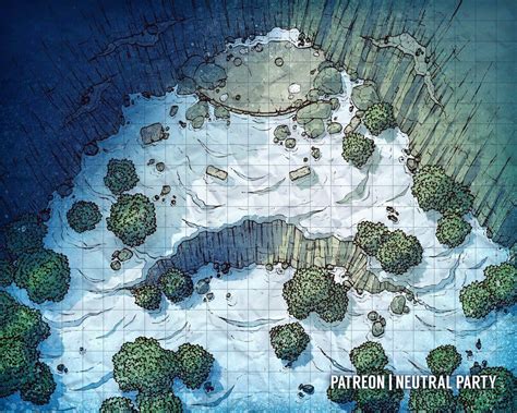 Snowy Mountainside Altar Battlemaps Dnd World Map Dungeon Maps