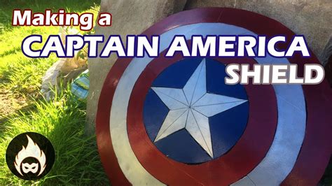 Captain America Costume Part 13 How To Make A Captain America Shield