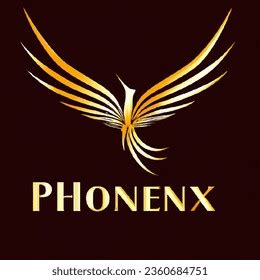 Phoenix Wings Spread Out Facing Forward Ai Generated Image