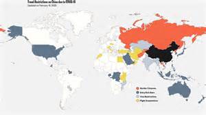 Cases and statistics by country and region. Travel Restrictions on China due to COVID-19 | Think ...