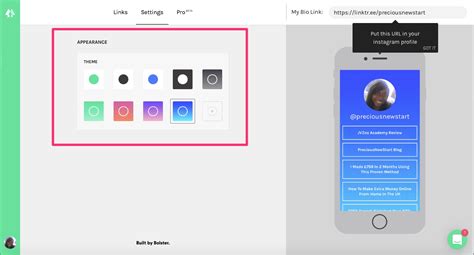 Add a profile image and select a theme. How To Add Multiple Links On Instagram Using LinkTree ...