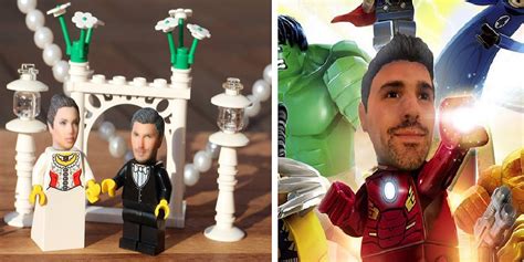 Imagine Your 3d Printed Face On Your Favorite Lego Superhero Minifigure