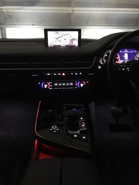 Very hard to notice the difference between the white and amber ambient lights (on the door panels) with a black interior. Audi A5 2017 Ambient Lighting | Wiring Library