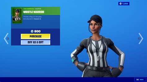 Whistle Warrior Skin Fortnite Item Shop 2018 11 10 Youtube