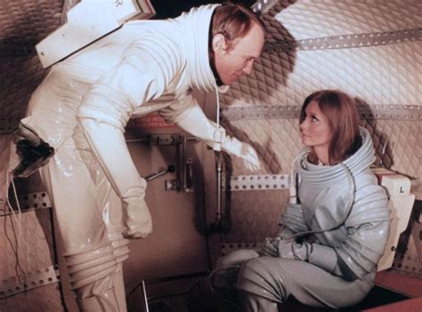 clementine taplin catherine schell suits up for a moonwalk in the 1969 movie moon zero two