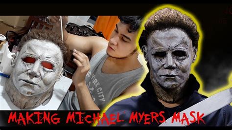 The Making Of My Michael Myers Mask Youtube