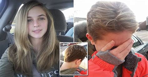 Dad Forces Daughter To Have Hair Chopped After She Gets Highlights