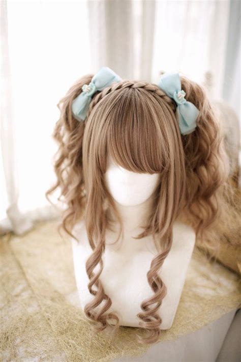 237 Best Koreanand Japanese Kawaii Wigs Images On Pinterest Hair Wigs