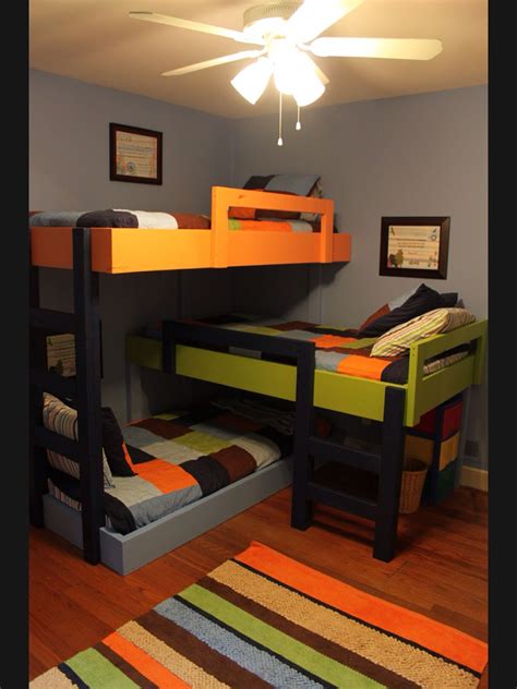 Triple Bunk Beds For Kids Ideas On Foter