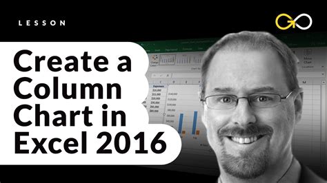 Using the fill handle, you can click and drag along the adjacent cells and fill a series of values. How to Create a Column Chart in Excel 2016 - YouTube