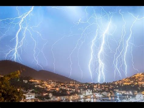 Dubrovnik Thunder Storm Time Lapse Youtube