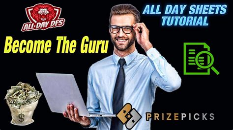 Prizepicks Today All Day Sheets Tutorial Youtube