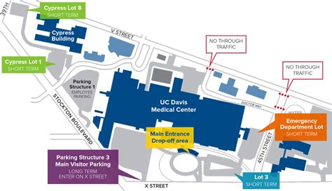 Uc Davis Medical Center Campus Map Interactive Map