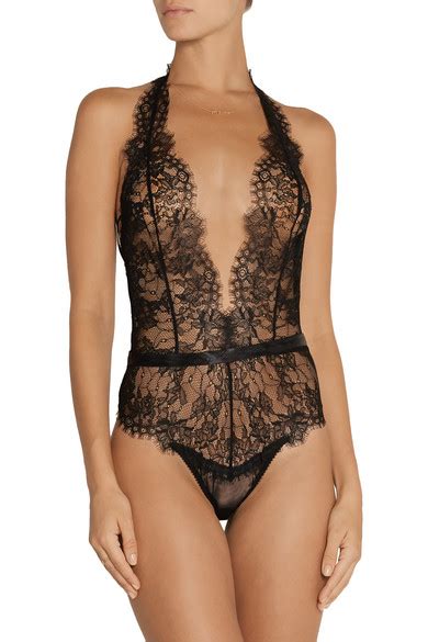 Lagent By Agent Provocateur Idalia Lace Bodysuit Net A Portercom